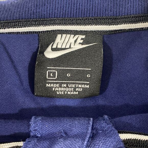 Vintage Mens Nike Tottenham Hotspurs FC 90s Button Front Shirt Navy Large - Picture 5 of 9